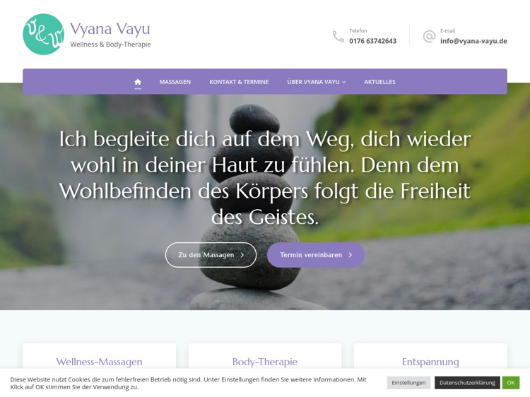 Homepage Screenshot