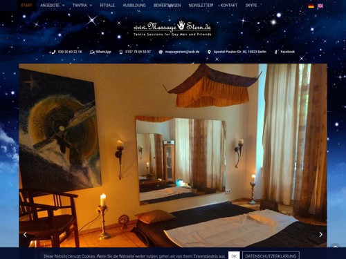 Homepage Screenshot