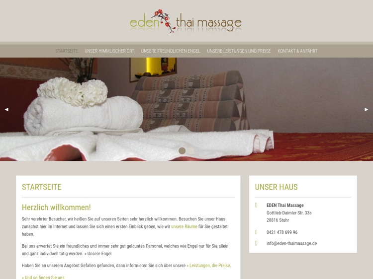 Homepage Screenshot