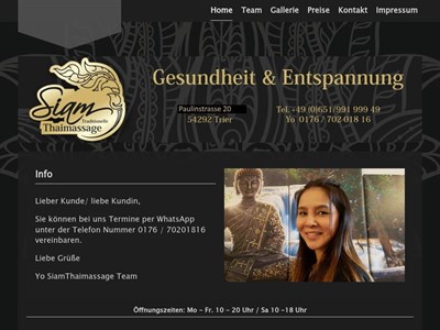 Homepage Screenshot