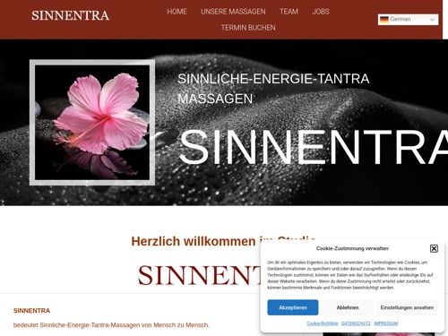 Homepage Screenshot
