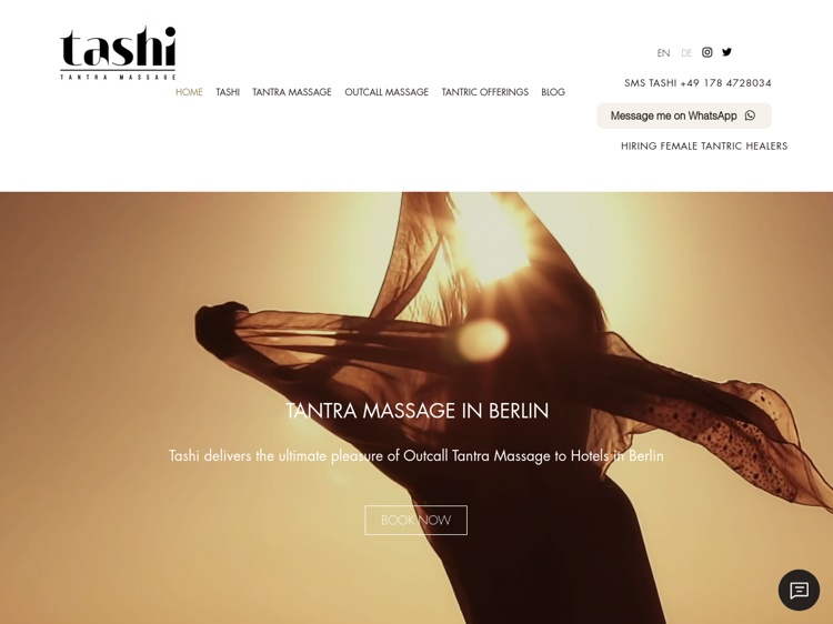 Homepage Screenshot