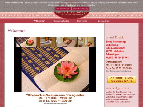 Homepage Screenshot