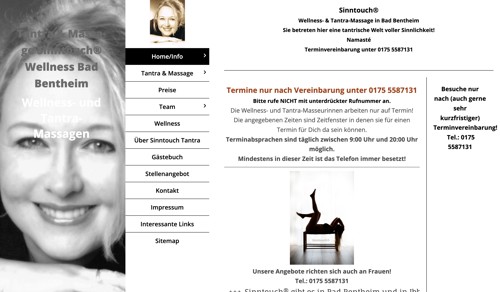 Homepage Screenshot