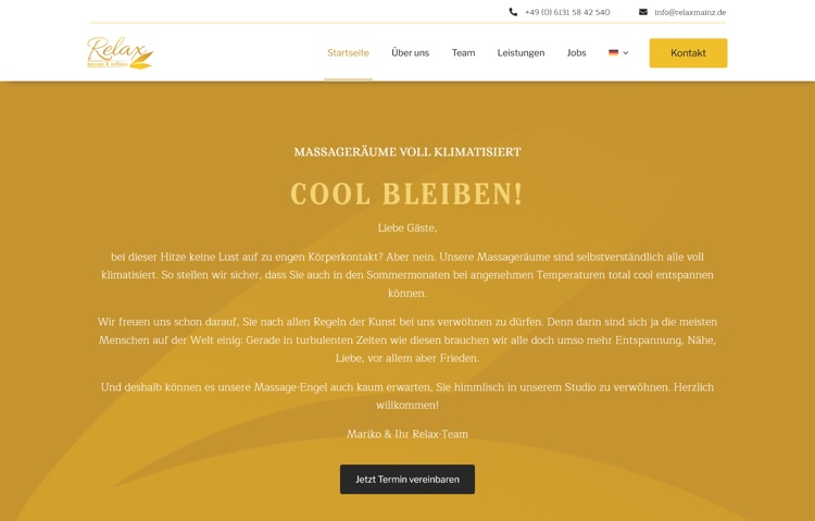 Homepage Screenshot
