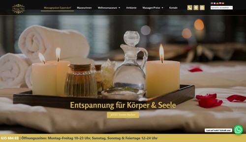 Homepage Screenshot