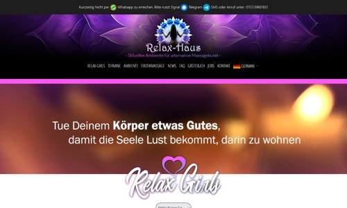 Homepage Screenshot