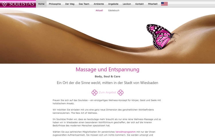 Homepage Screenshot