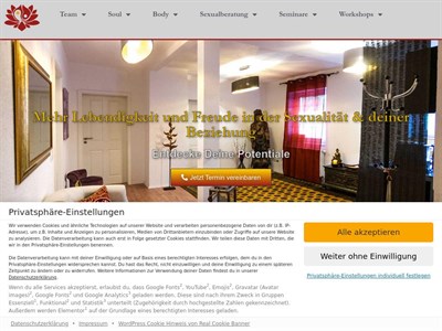 Homepage Screenshot